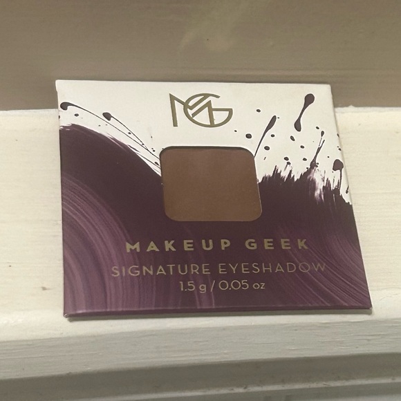 NWT Full Size! MAKEUP GEEK Square Matte Eyeshadow “CHOCOLATE WASTED” - Picture 4 of 10